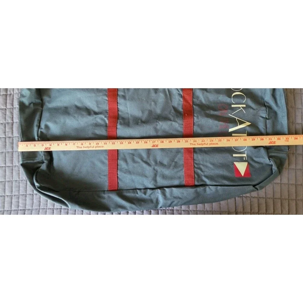 DockATot On the Go Bag Deluxe Midnight Teal/Red